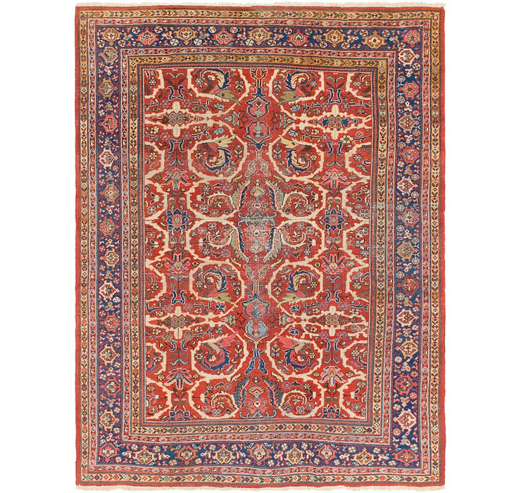 7' 6 x 10' Heriz Persian Rug