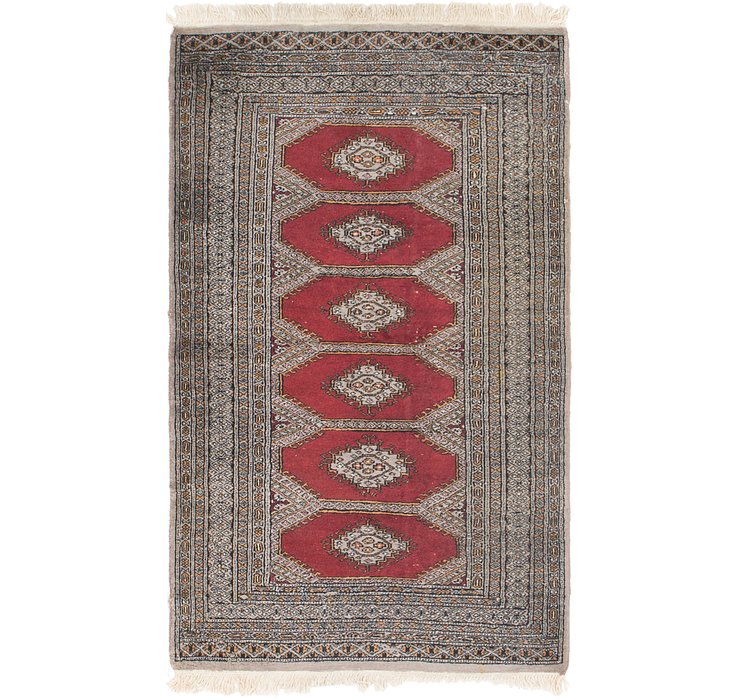 3' 2 x 5' 5 Bokhara Oriental Rug