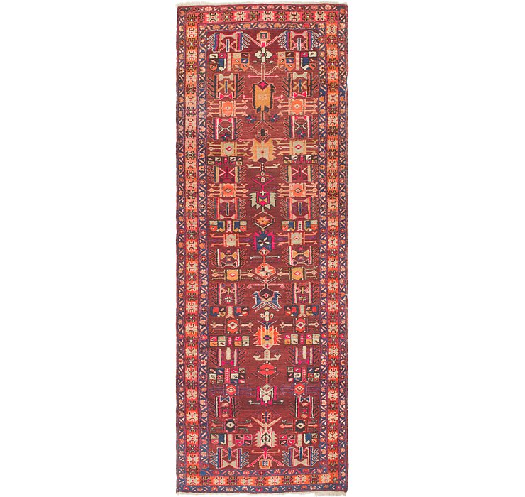 3' 5 x 10' 4 Hamedan Persian Runner ...