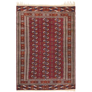 Unique Loom 3' 10 x 6' Bokhara Oriental Rug