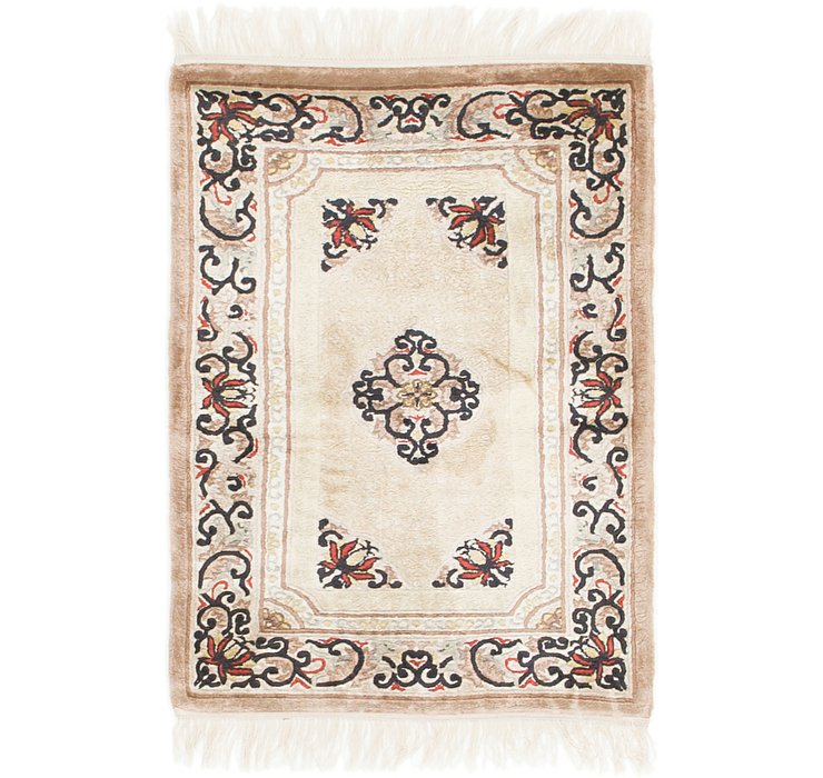 2' x 3' Antique Finish Rug
