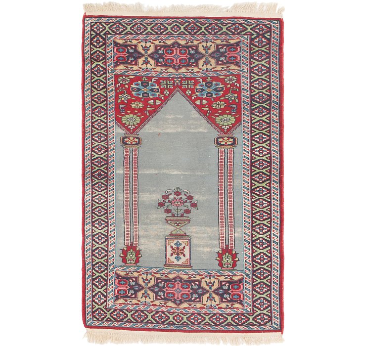 2' 8 x 4' 6 Lahour Oriental Rug