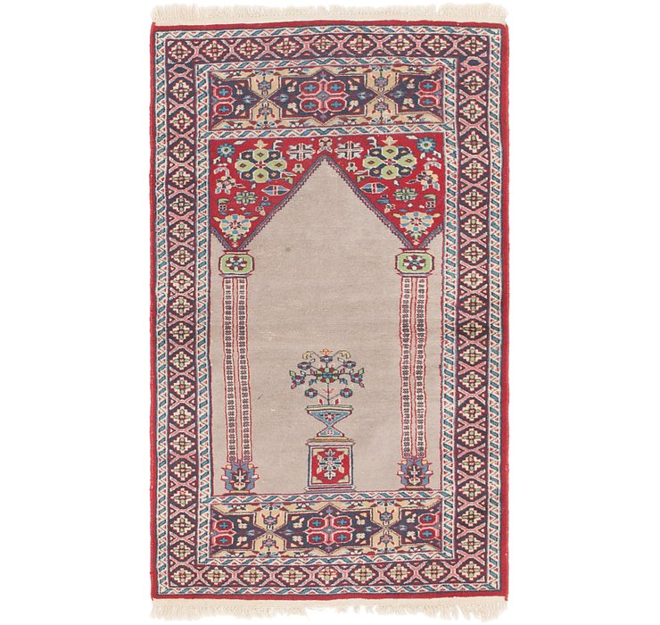 2' 7 x 4' 5 Lahour Oriental Rug