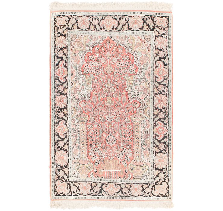 2' 7 x 4' 2 Kashmir Oriental Rug