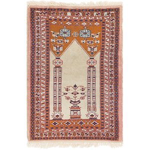 HandKnotted 2' x 3' Lahour Oriental Rug