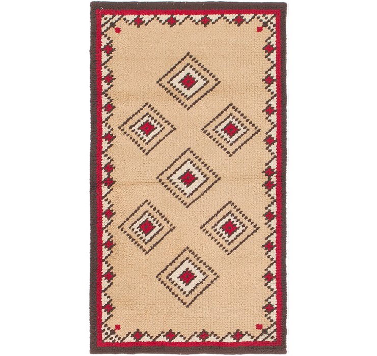 2' 7 x 4' 6 Moroccan Rug