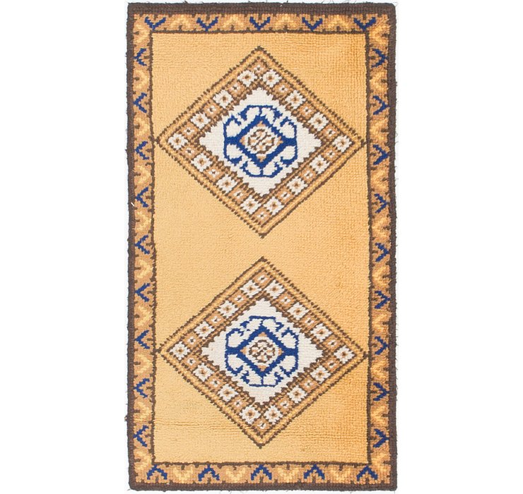 2' 3 x 4' 3 Moroccan Rug