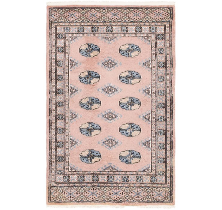 2' 6 x 4' 2 Bokhara Oriental Rug