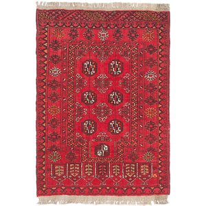 Unique Loom 2' 8 x 4' Afghan Ersari Rug