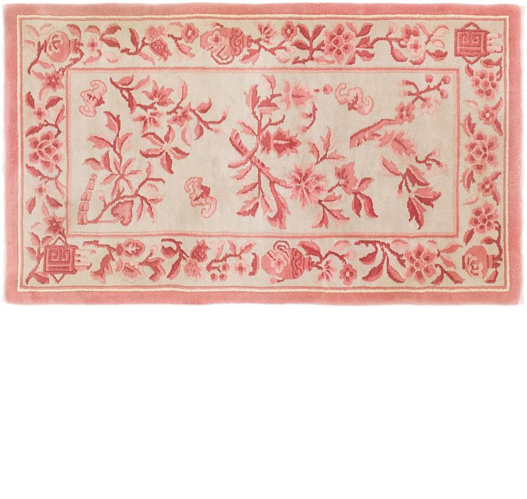 2' 7 x 4' 8 Antique Finish Rug