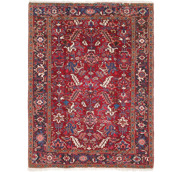 6' 3 x 8' 7 Heriz Persian Rug
