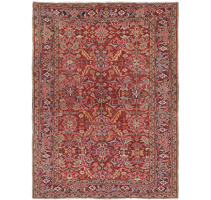 7' 10 x 10' 6 Heriz Persian Rug