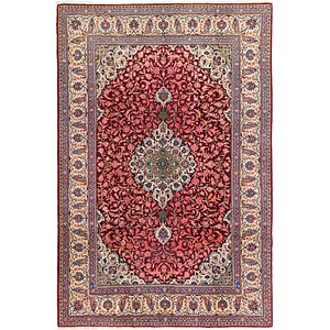 Unique Loom 7' 3 x 11' Kashan Persian Rug