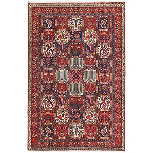 7' x 10' 6 Bakhtiar Persian Rug