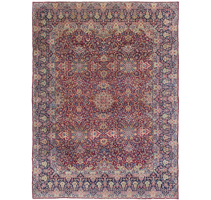 9' 8 x 13' Kerman Persian Rug