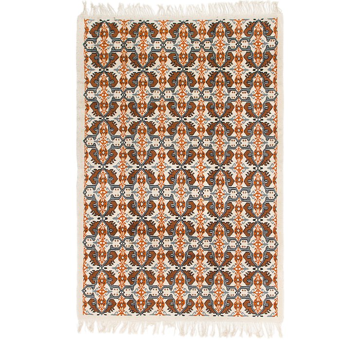 6' 9 x 10' 2 Moroccan Rug