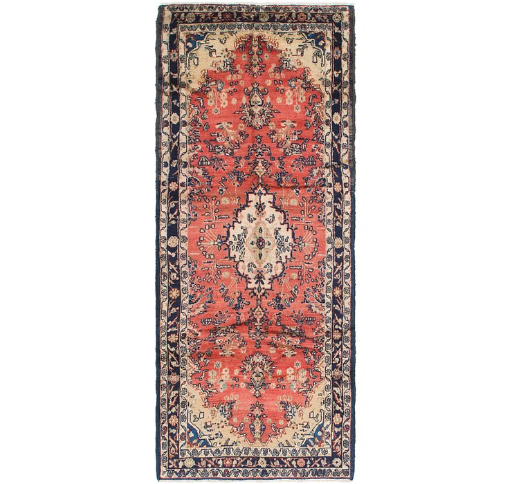 3' 7 x 9' Hamedan Persian Runner ...