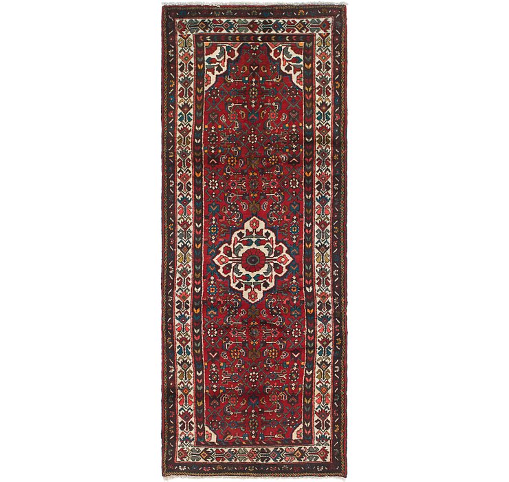 3' 6 x 9' Hossainabad Persian Run...