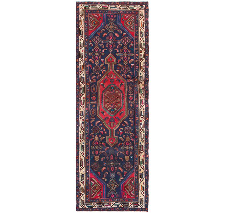 3' 3 x 9' 9 Mazlaghan Persian Runne...