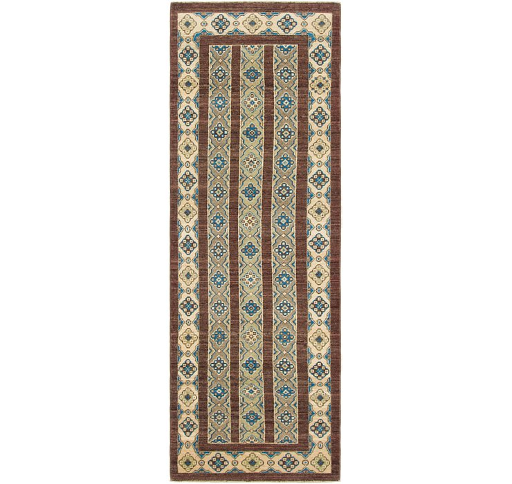 2' 7 x 8' Peshawar Ziegler Runner...