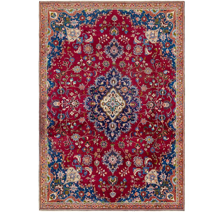 7' 6 x 10' 9 Mashad Persian Rug