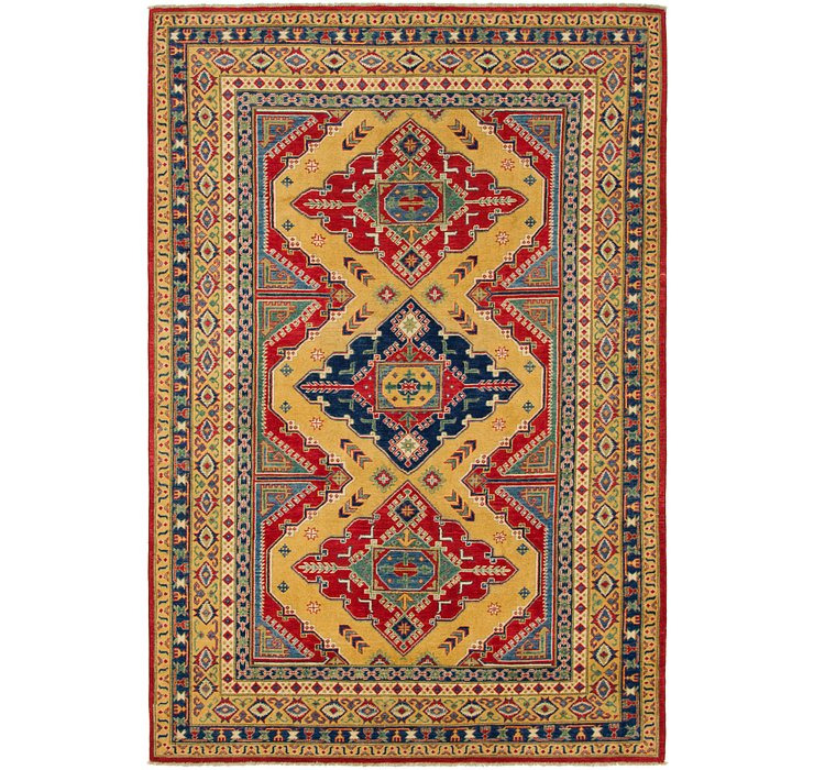6' 4 x 9' 5 Kazak Rug