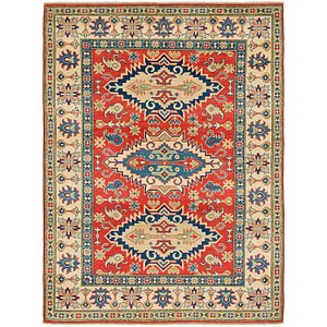 Unique Loom 5' 2 x 7' Kazak Rug
