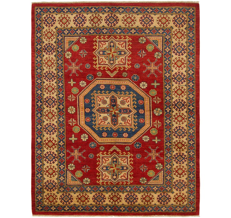 6' x 7' 10 Kazak Rug