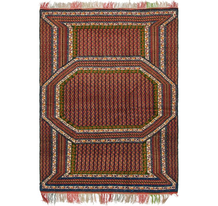 3' 9 x 5' 7 Yalameh Persian Rug