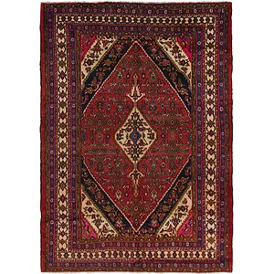 HandKnotted 7' 2 x 10' 2 Hamedan Persian Rug