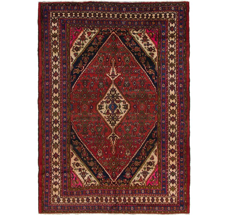 HandKnotted 7' 2 x 10' 2 Hamedan Persian Rug