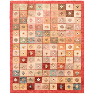 Unique Loom 7' 2 x 9' 2 Modern Ziegler Rug