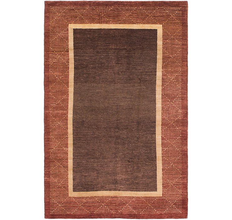 6' 2 x 9' 3 Modern Ziegler Rug