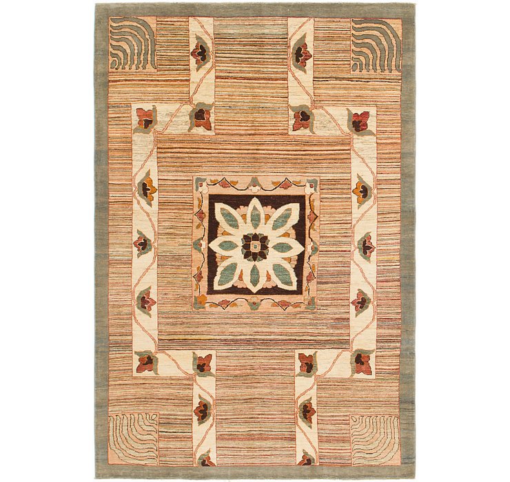 6' x 9' Peshawar Ziegler Rug