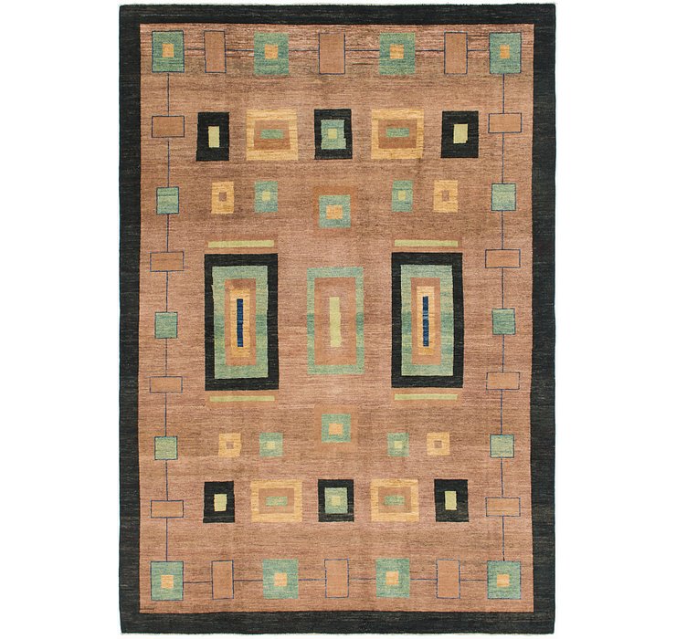6' 6 x 9' 7 Modern Ziegler Rug