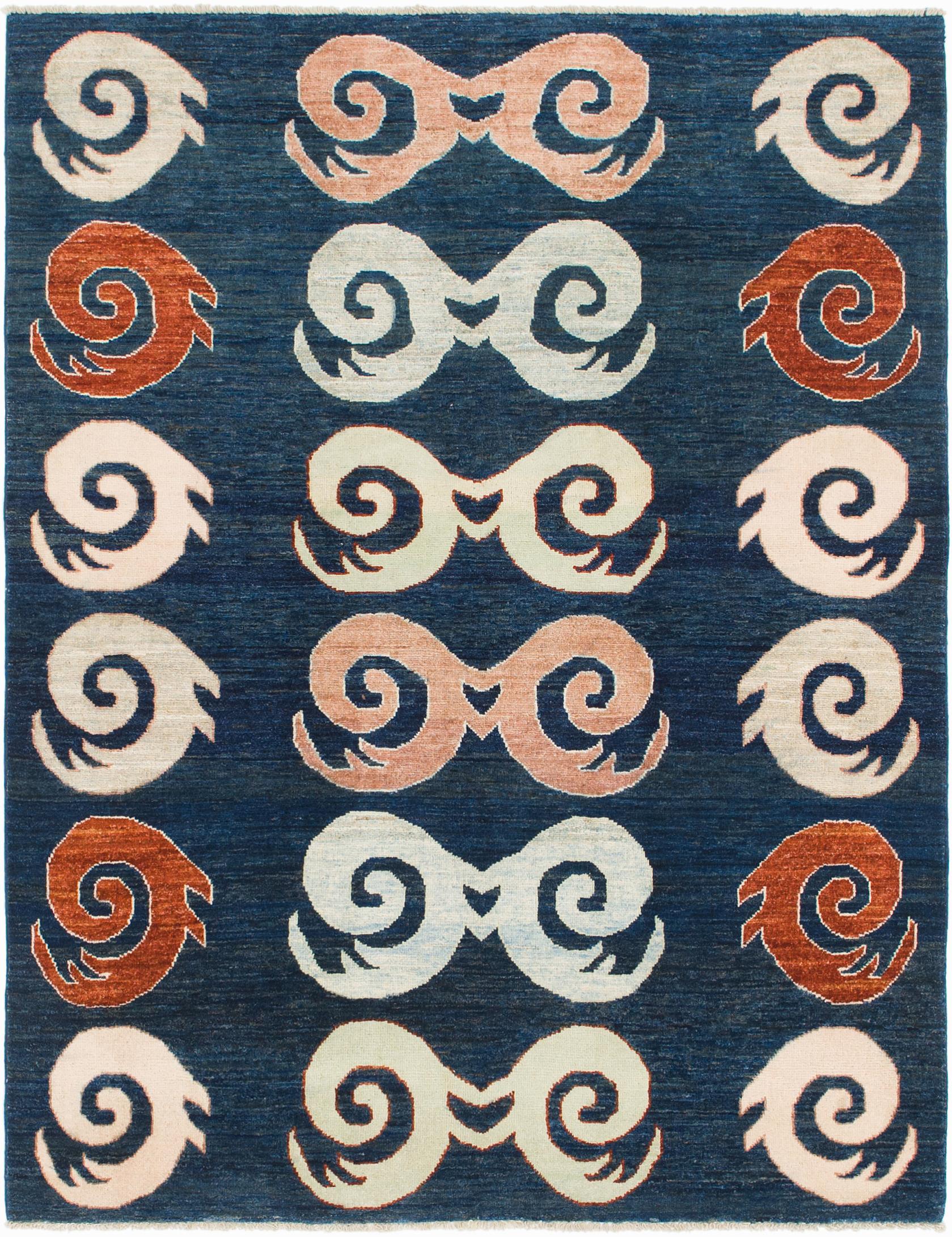 Navy Blue 4 10 X 6 2 Modern Ziegler Rug Erugs - 4 By 10 Rug Navy Blue 4 10 X 6 2 Modern Ziegler Rug Erugs - 4 By 10 Rug