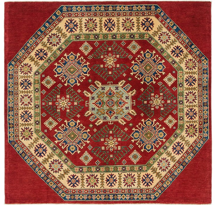 178cm x 183cm Kazak Square Rug