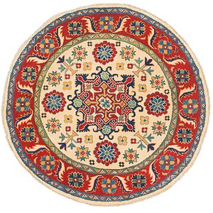 4' 10 x 4' 10 Kazak Round Rug