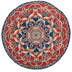 HandKnotted 6' 5 x 6' 5 Kazak Round Rug