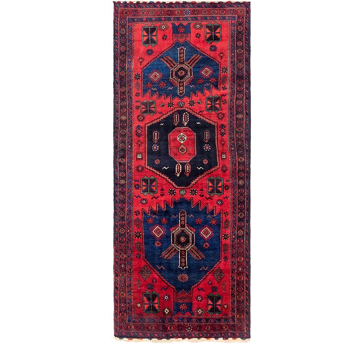 4' 4 x 11' 4 Meshkin Persian Runner ...