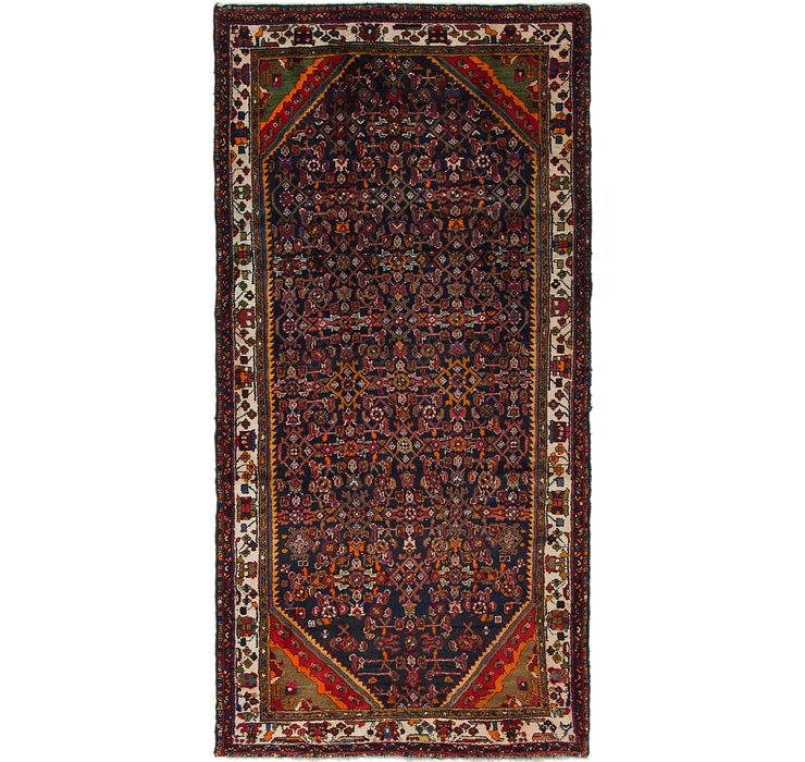 142cm x 290cm Hamedan Persian Rug