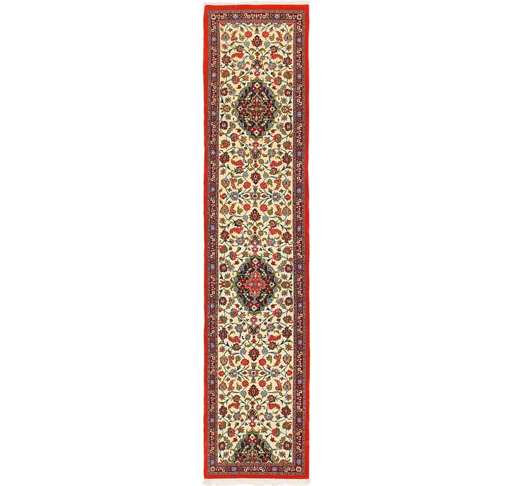 2' 7 x 12' 4 Qom Persian Runner Rug