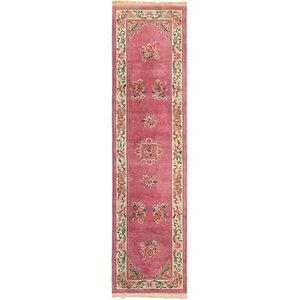2' 10 x 11' 5 Antique Finish Runner Rug