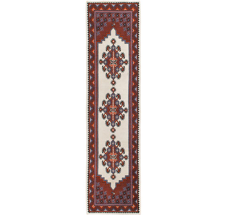 2' 9 x 10' 8 Moroccan Runner Rug