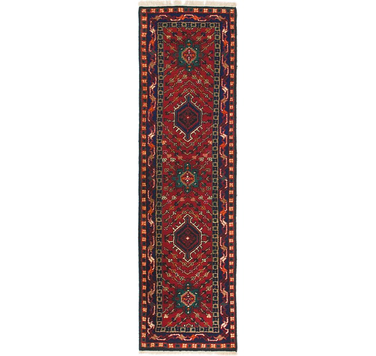 2' 6 x 8' 10 Heriz Runner Rug