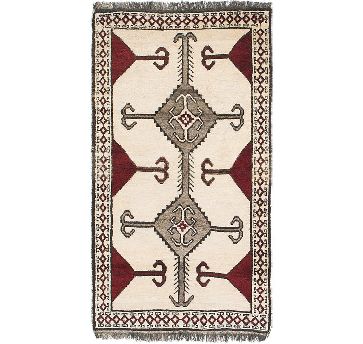 3' 5 x 6' 2 Shiraz Persian Rug