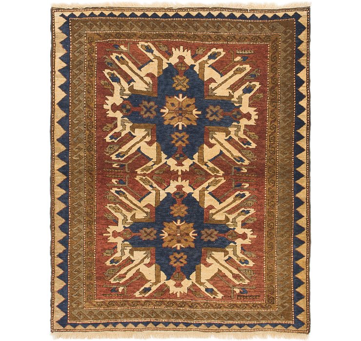 HandKnotted 4' 3 x 5' 4 Kars Rug