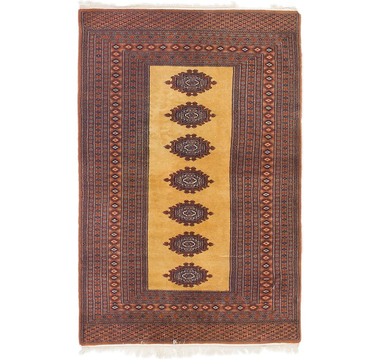 4' x 6' 2 Bokhara Oriental Rug