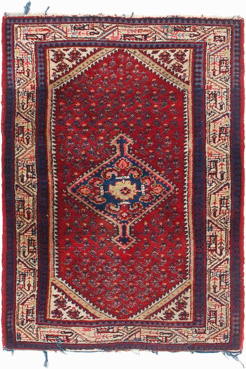 Red 3 5 X 4 10 Farahan Rug Area Rugs Erugs Main Image Of Rug