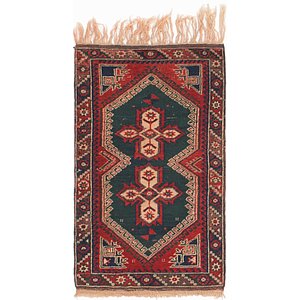 2' 5 x 4' 2 Balouch Persian Rug
